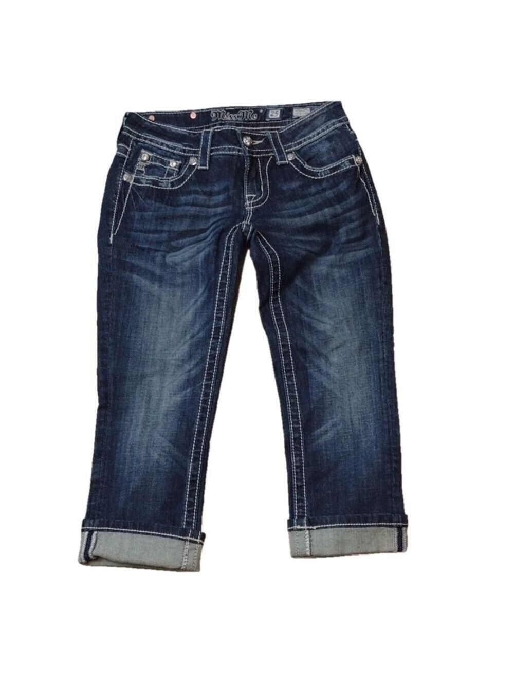 Miss ME - cuffed Capri jeans size 25